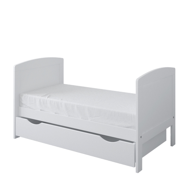Baby Crib Philip 3 in 1 60x120cm 3rd Levels White