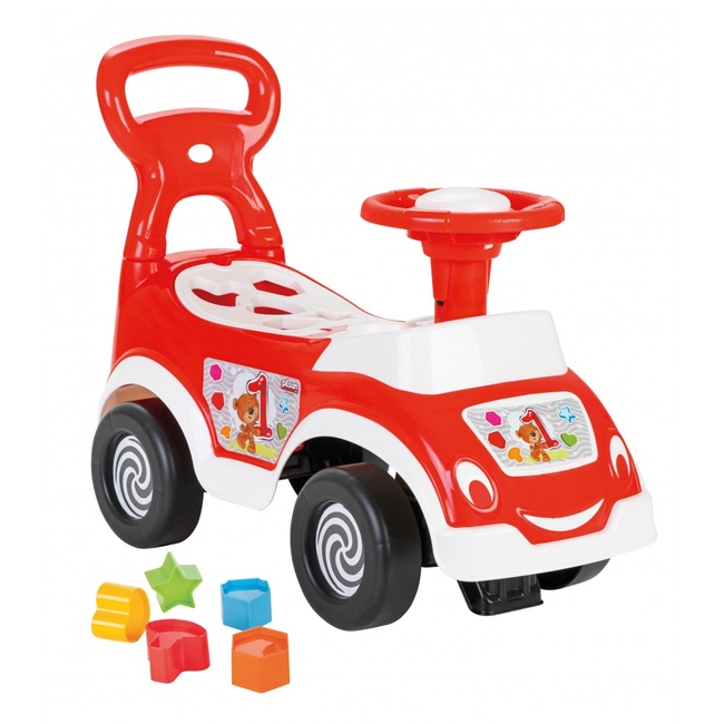 Pilsan My Cute First Car Περπατούρα Ride On Αυτοκινητάκι Κόκκινο για 18+ Μηνών 8693461078255
