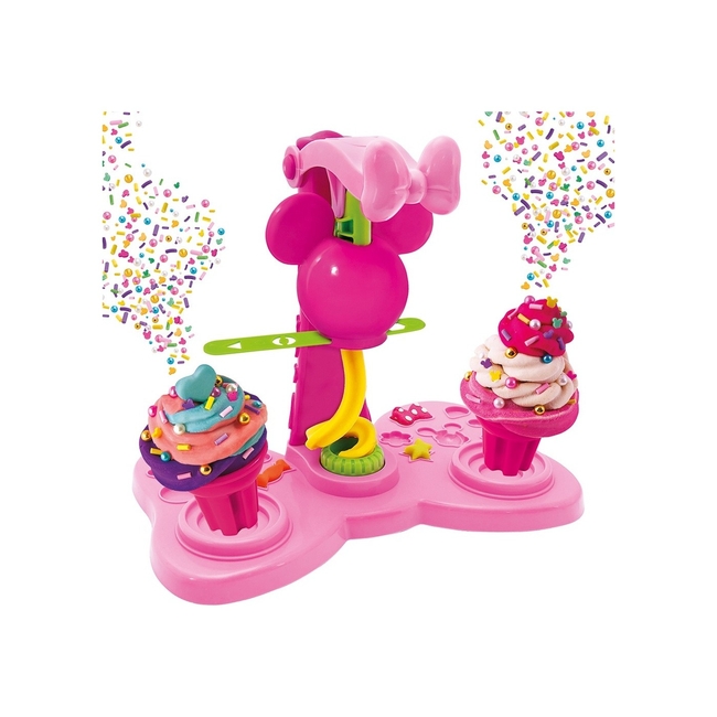 AS Πλαστελίνη Disney Minnie Παγωτοπλαστελίνα Με 4 Βαζάκια Και Καπάκια Καλουπάκια 280γρ & Sprinkles