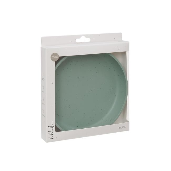 Kikka Boo Πιάτο σιλικόνης Platinum Sage 31302050029
