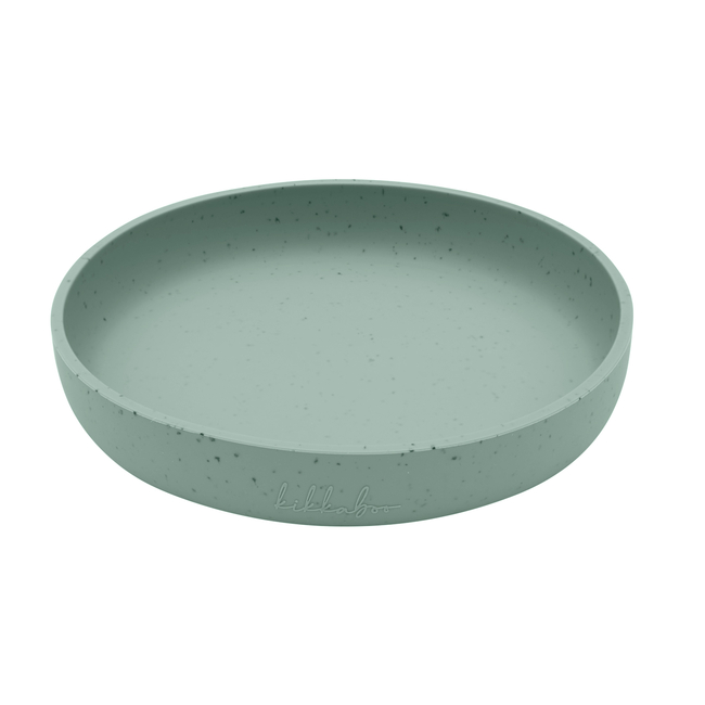 Kikka Boo Plate Platinum Silicone Sage 31302050029