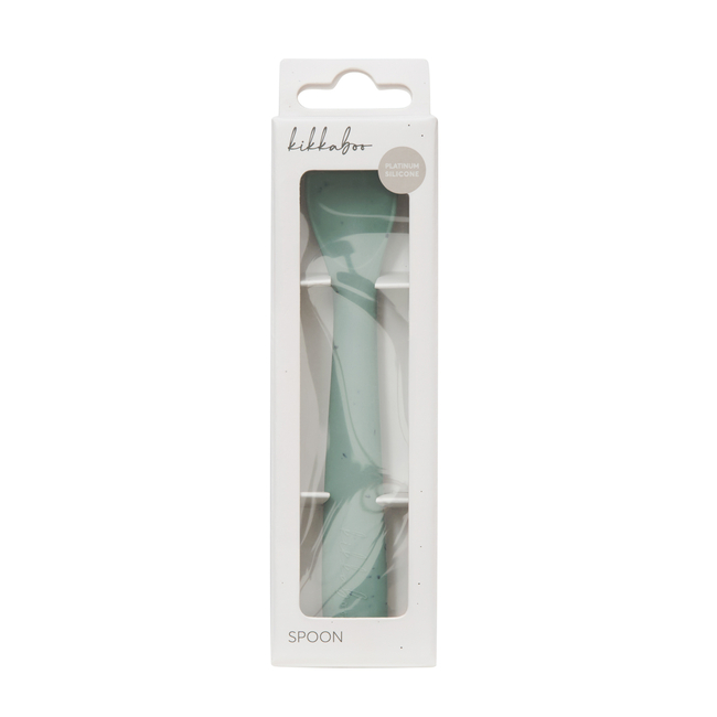 Kikka Boo Κουτάλι Platinum σιλικόνης Sage 31302050016