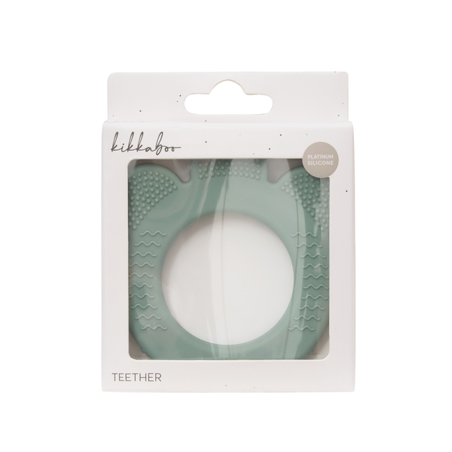 Kikka Boo Μασητικό σιλικόνης Platinum Sage 31302050041