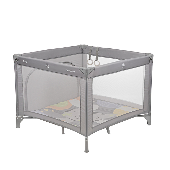 Kikka Boo Enjoy Foldable Square Playpen Grey Cat 31003030014