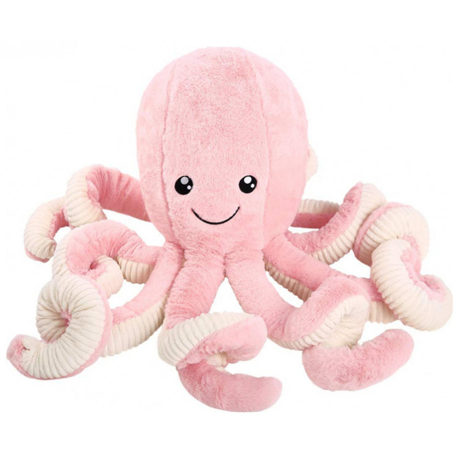 Plush Octopus 40 cm - Pink
