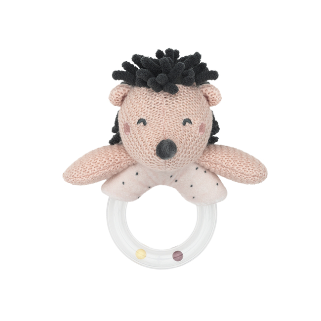 Kikka Boo Βελούδινο παιχνίδι κουδουνίστρα Hedge-hugs 31201010419