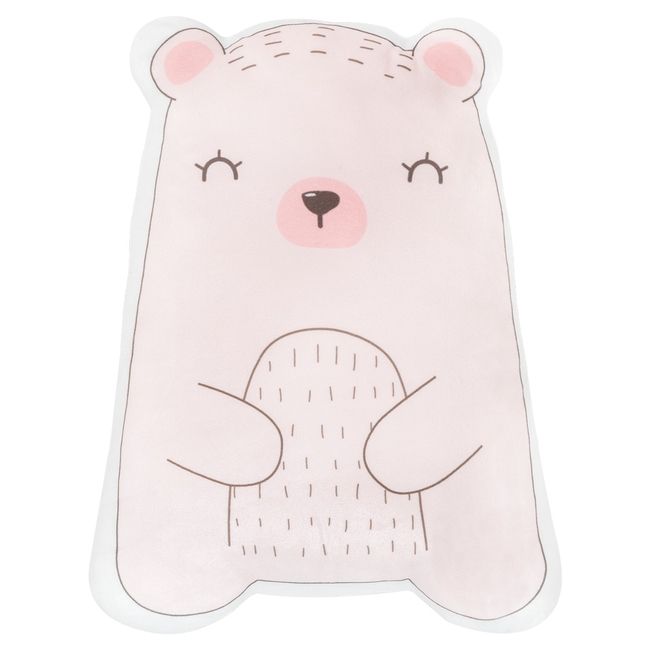 Kikka Boo Παιδικό Διακοσμητικό Μαξιλάρι Bear with me Ροζ 31201010280
