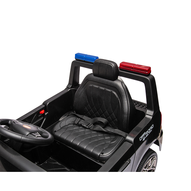 Kikka Boo Rechargeable car Polizei Black + 12V/4AH battery add 31006050421