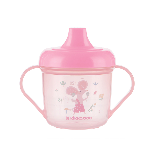 Kikka Boo PP cup with spout 150ml Forest Party Pink 31302030073
