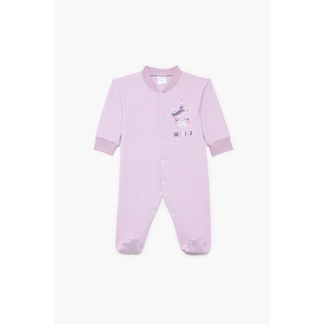 Pretty Baby Winter Baby Sleepsuit Long Sleeve Magical Lilac