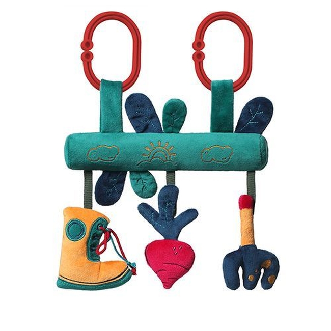 Babyono Soft Hanging Swing and Stroller Toy with Garden Boy BN1492