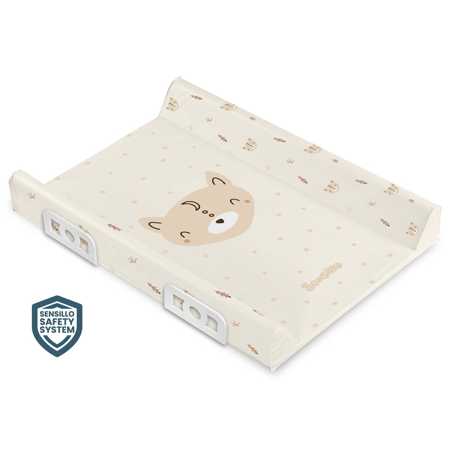 Sensillo Hard Changing Mat 50x70cm Group Bear 136266