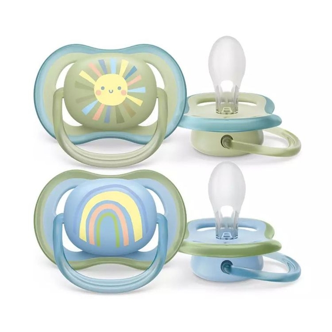 Philips Avent SCF085/58 AIR 0-6 BOY pacifier 2 pcs