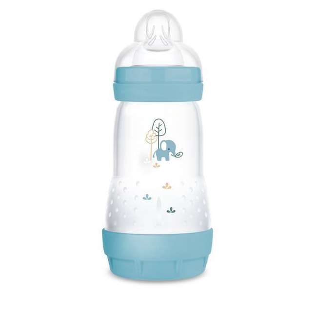 MAM 1155 BOTTLE A/KOL PERFECT START 260ML PLANET LOVE BOY MAM-034