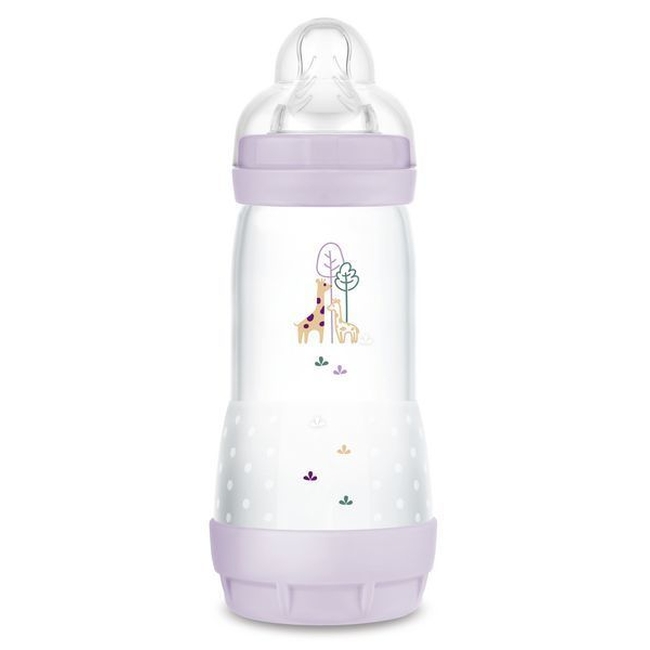 MAM 1209 BOTTLE A/KOL PERFECT START 320ML PLANET LOVE GIRL MAM-0351