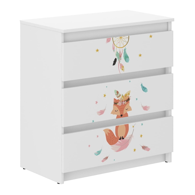 Children's Chest of Drawers R3 40x76X70 cm Fox