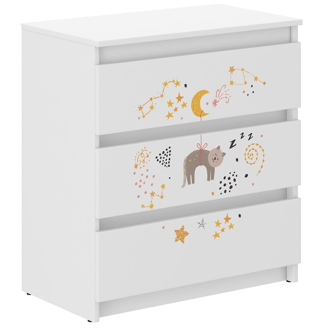 Children's Chest of Drawers R3 40x76X70 cm Kitten