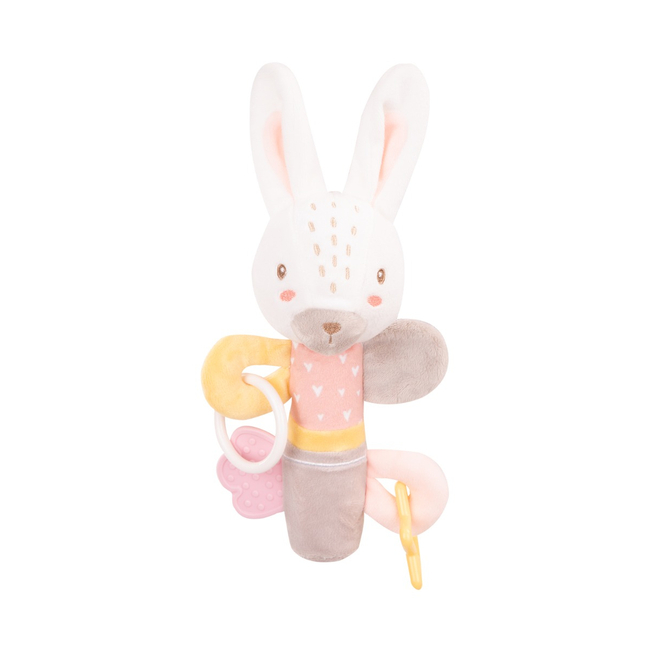 Kikka Boo Activity squeaker Soft Rattle 25 cm Rabbits in Love 31201010341