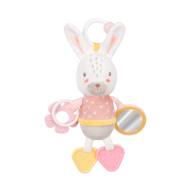 Kikka Boo Κρεμαστό Μουσικό Παιχνίδι Δραστηριοτήτων 27cm Rabbits in Love 31201010334