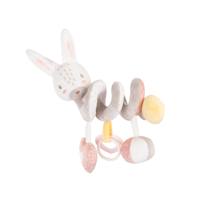 Kikka Boo Οριζόντιο σπειροειδές παιχνίδι για Καρότσι & Κούνια  Rabbits in Love 31201010333