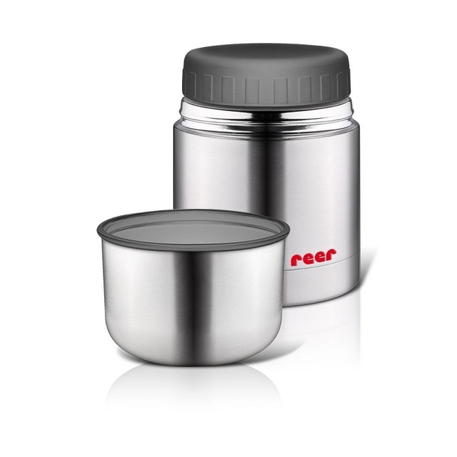 Reer 90430 Stainless Steel Thermal Food and Drink Container 350ml
