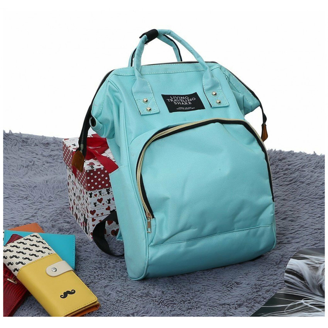 Mama backpack - Aquamarine