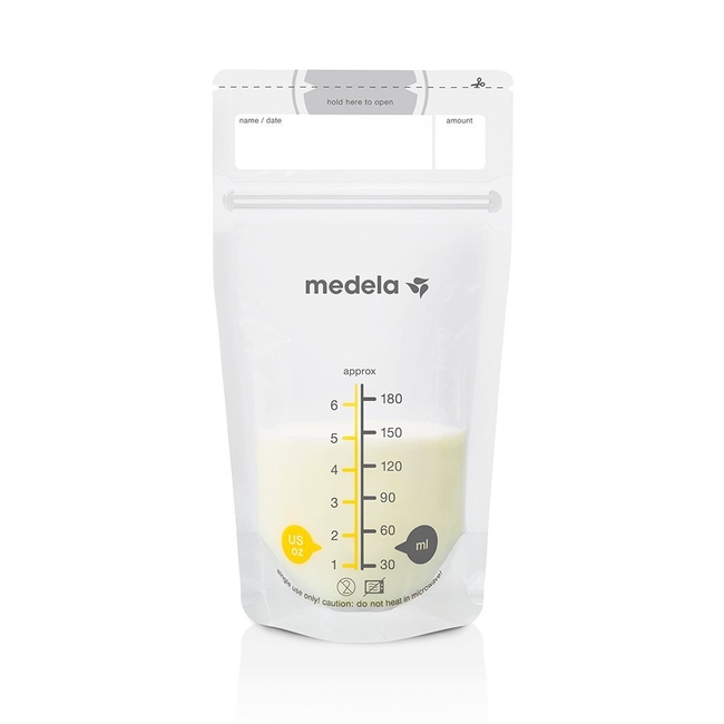 Medela Σακουλάκια Αποθήκευσης Μητρικού Γάλακτος 180ml (25τεμ)