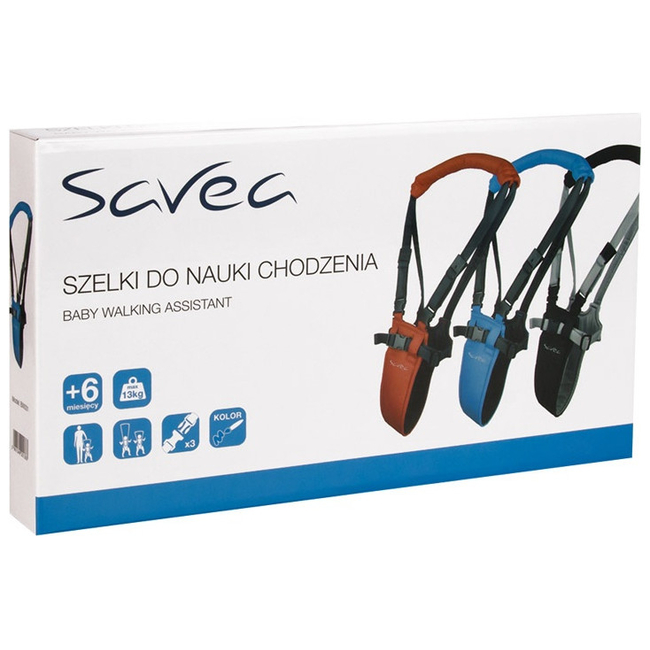 Savea Walking Harness 6+m Red 5901549201383