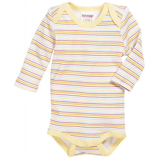 Schnizler Set 3 sq. bodysuits UNISEX 1-2 Years No 86-92 100% Yellow Dog cotton