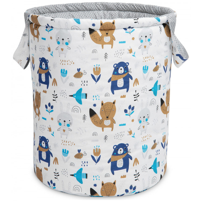 Sensilllo Cotton Storage Basket Baby Accessories 40x50cm Forest 8702