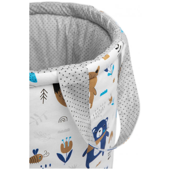 Sensilllo Cotton Storage Basket Baby Accessories 40x50cm Forest 8702