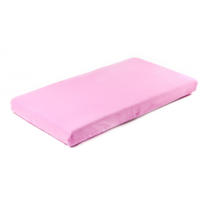Sensillo Jersey Σεντόνι για Κούνια 100% Βαμβάκι 140 x 70 CM Ροζ SILLO-22083