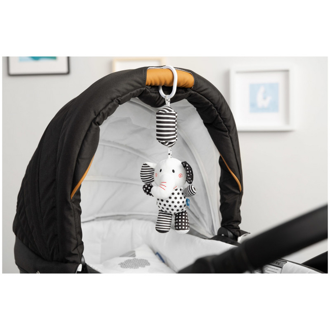 Sensillo Plush Hanging Baby Stroller Toy 0+ Months Elephant SILLO-033