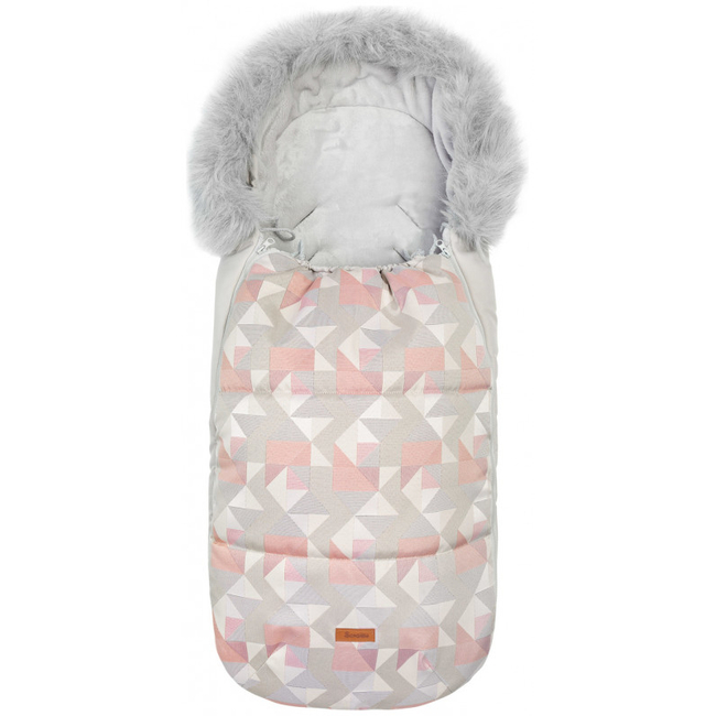 Sensillo Olaf Luxury Fur Footmuff for Stroller Mosaic 5908310391977