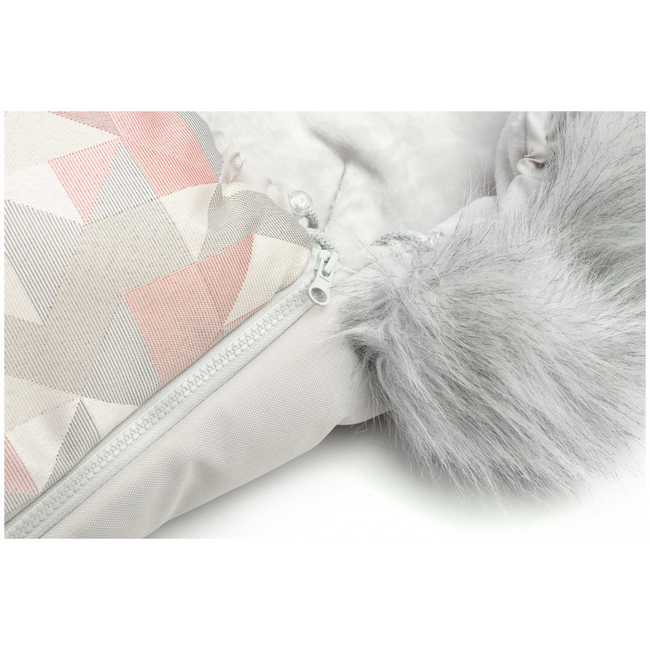 Sensillo Olaf Luxury Fur Ποδόσακος για Παιδικό Καρότσι 100x45cm Mosaic 5908310391977