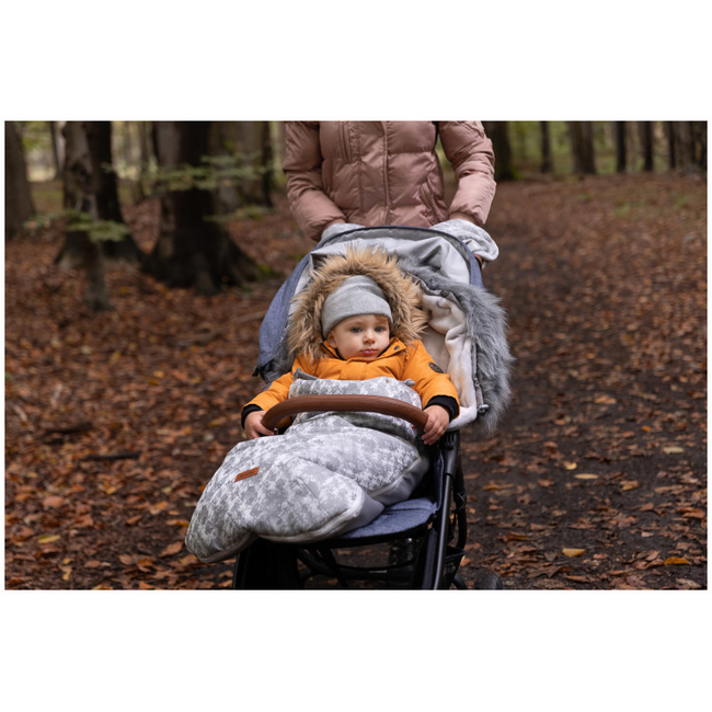 Sensillo Olaf Luxury Fur Ποδόσακος για Παιδικό Καρότσι 100x45cm Toucan SILLO-8362
