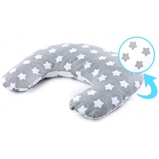 Sensillo Rogal 60x40cm Breast Pillow Grey Stars Sillo-2251