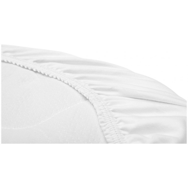 Sensillo 1 piece fitted sheet moses basket 35 x 75 cm White 2190