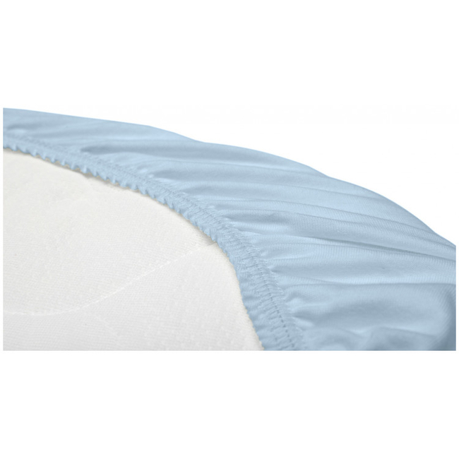 Sensillo 1 piece fitted sheet moses basket 35 x 75 cm - Blue
