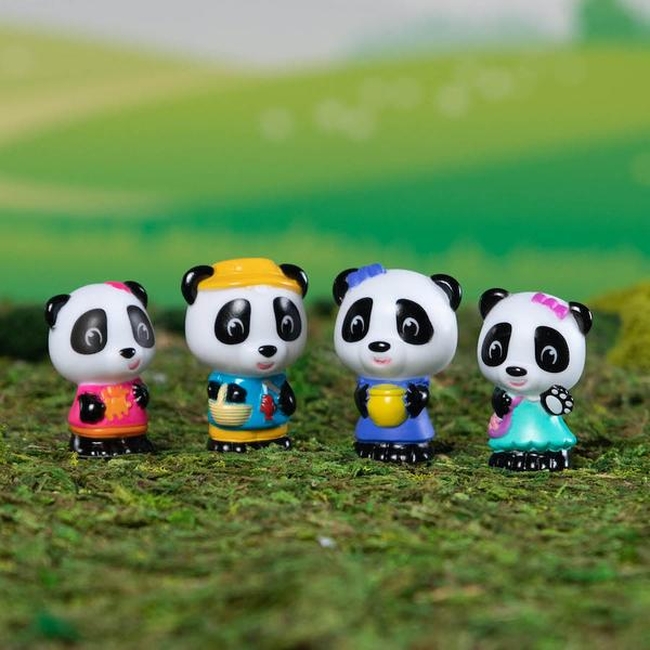 Klorofil: "Panda" family 4pcs. 700304F