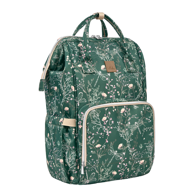 Kikka Boo Mama bag Siena Luxe Secret Garden Deep Green 31108020120