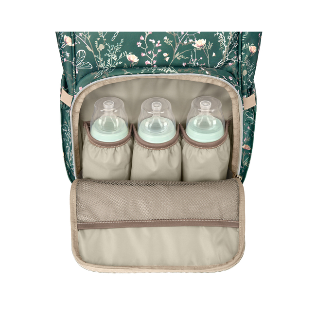Kikka Boo Mama bag Siena Luxe Secret Garden Deep Green 31108020120