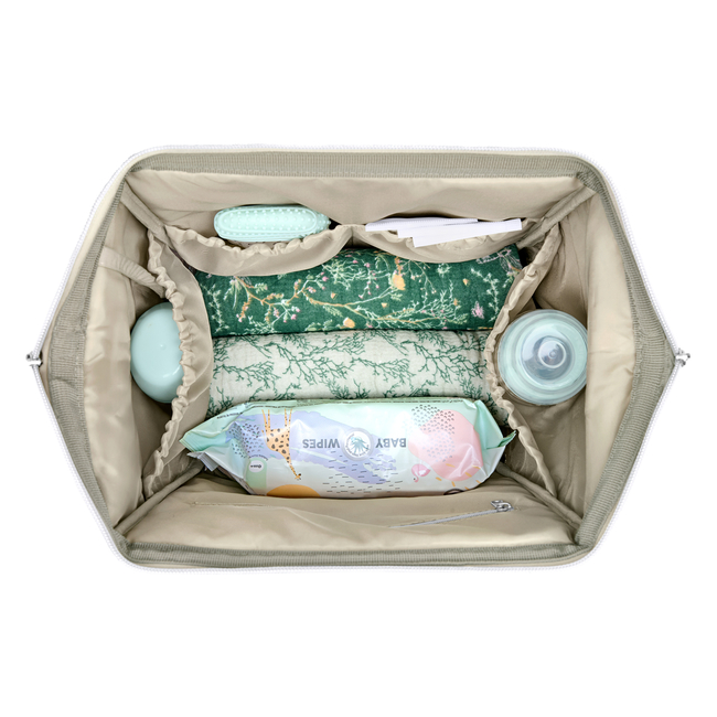 Kikka Boo Mama bag Siena Luxe Secret Garden Deep Green 31108020120