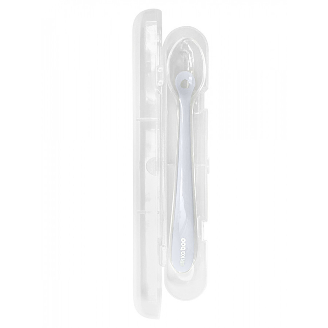 Kikka Boo Silicone spoon with case Blue (31302040142)