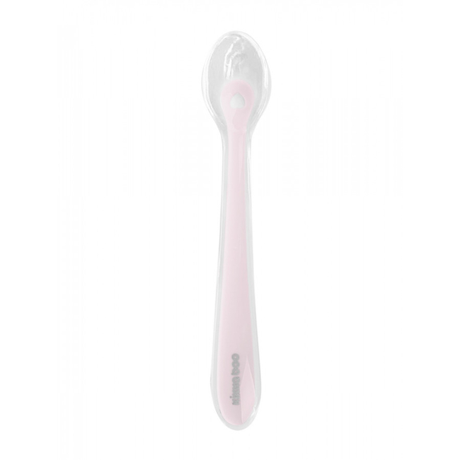 Kikka Boo Silicone spoon with case Pink (31302040140)