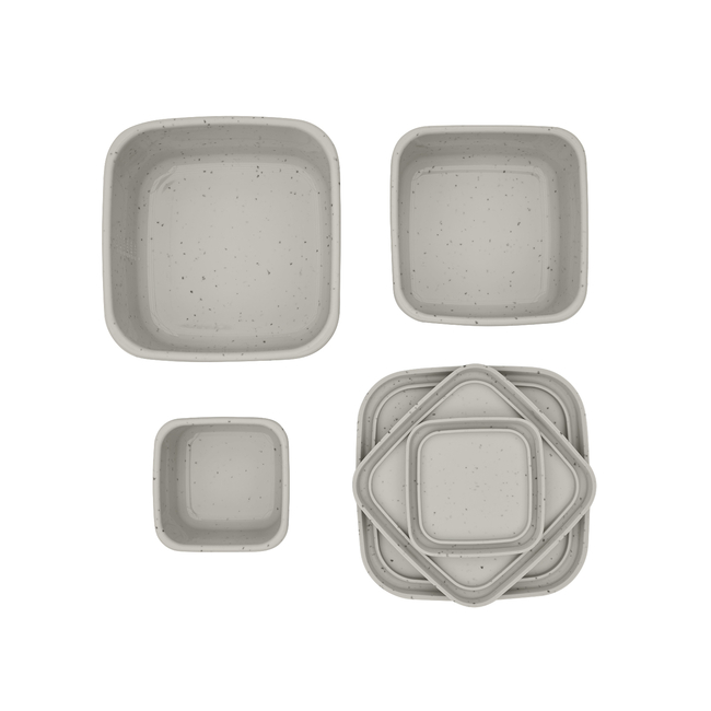 Kikka Boo Snack box set 3 pcs Platinum Silicone Sand 31302050010