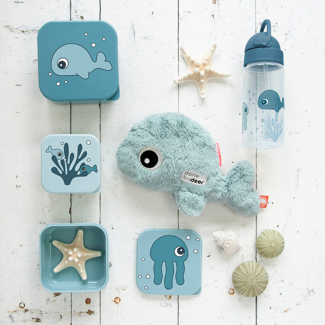 Done By Deer SNACK BOX 3 pcs sea friends blue BR75350