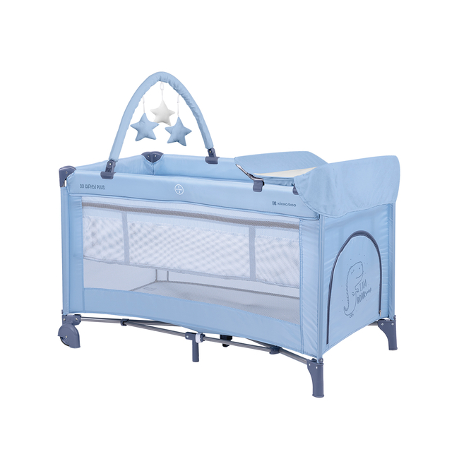 Kikka Boo Baby cot 2 levels So Gifted PLUS Blue 31003010132