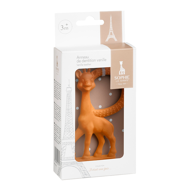 Sophie la girafe Σόφι Κρίκος οδοντοφυϊας Βανίλια - Πορτοκαλί (S010313)
