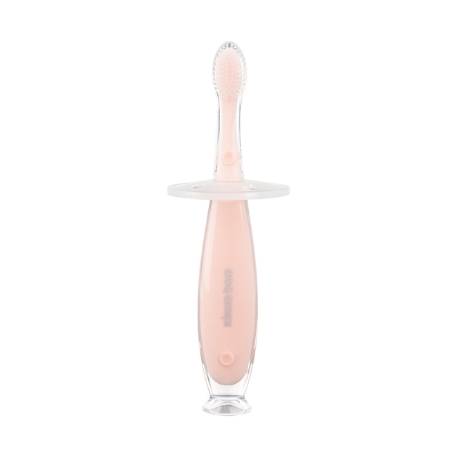 Kikka Boo ΒρεφικήΟδοντόβουρτσα σιλικόνης Softy Pink 31303040084